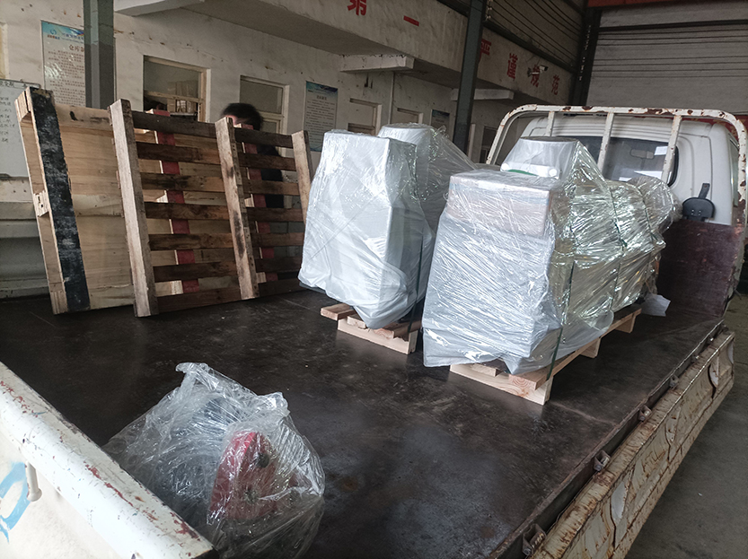 電磁給料機、電機發貨