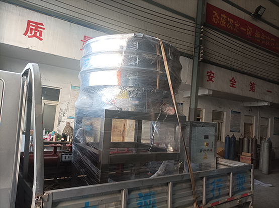 側排振動篩+振動篩支架+控制柜一套發貨