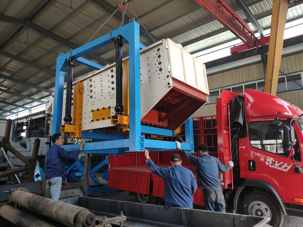 連云港某公司訂購的康振機械振動篩?于昨天由德邦物流發出,預計三天后到達