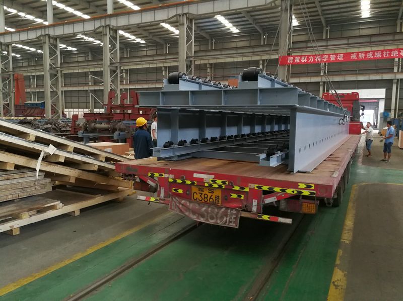 安徽客戶輸送設備裝車發貨現場