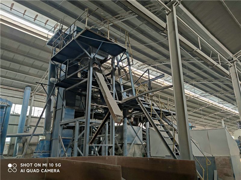 斗式提升機和直線篩客戶使用設備現場